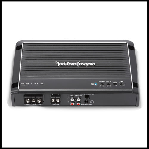 Rockford Fosgate Prime 250 Watt Mono Amplifier AUDIO DESIGN