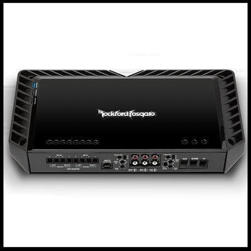 ROCKFORD FOSGATE Power 1,000 Watt Class-ad 4-Channel Amplifie