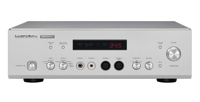 LUXMAN P-100 CENTENNIAL HEADPHONE AMPLIFIERS
