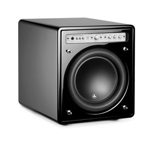 JL Audio Fathom® f110v2-GLOSS 10-inch (250 mm) Powered Subwoofer, Black Gloss Finish
