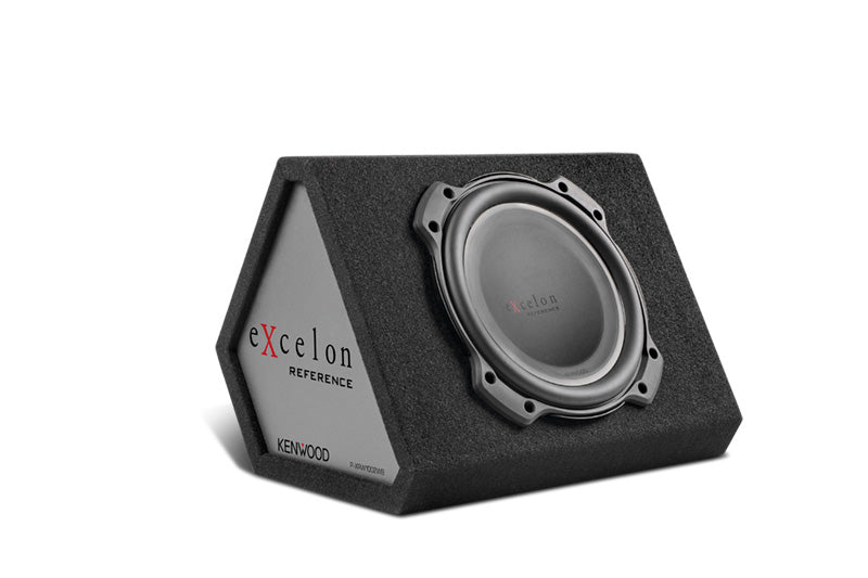 KENWOOD P-XRW1002WB 10" Oversized Subwoofer with Sealed Wedge Enclosure