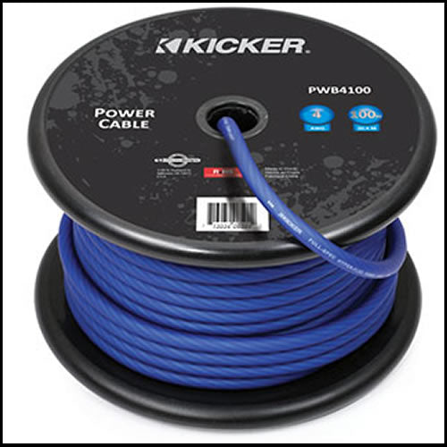 KICKER 100ft 4AWG Power Cable
