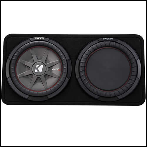 KICKER 12" CompRT 2 Ohm Enclosure