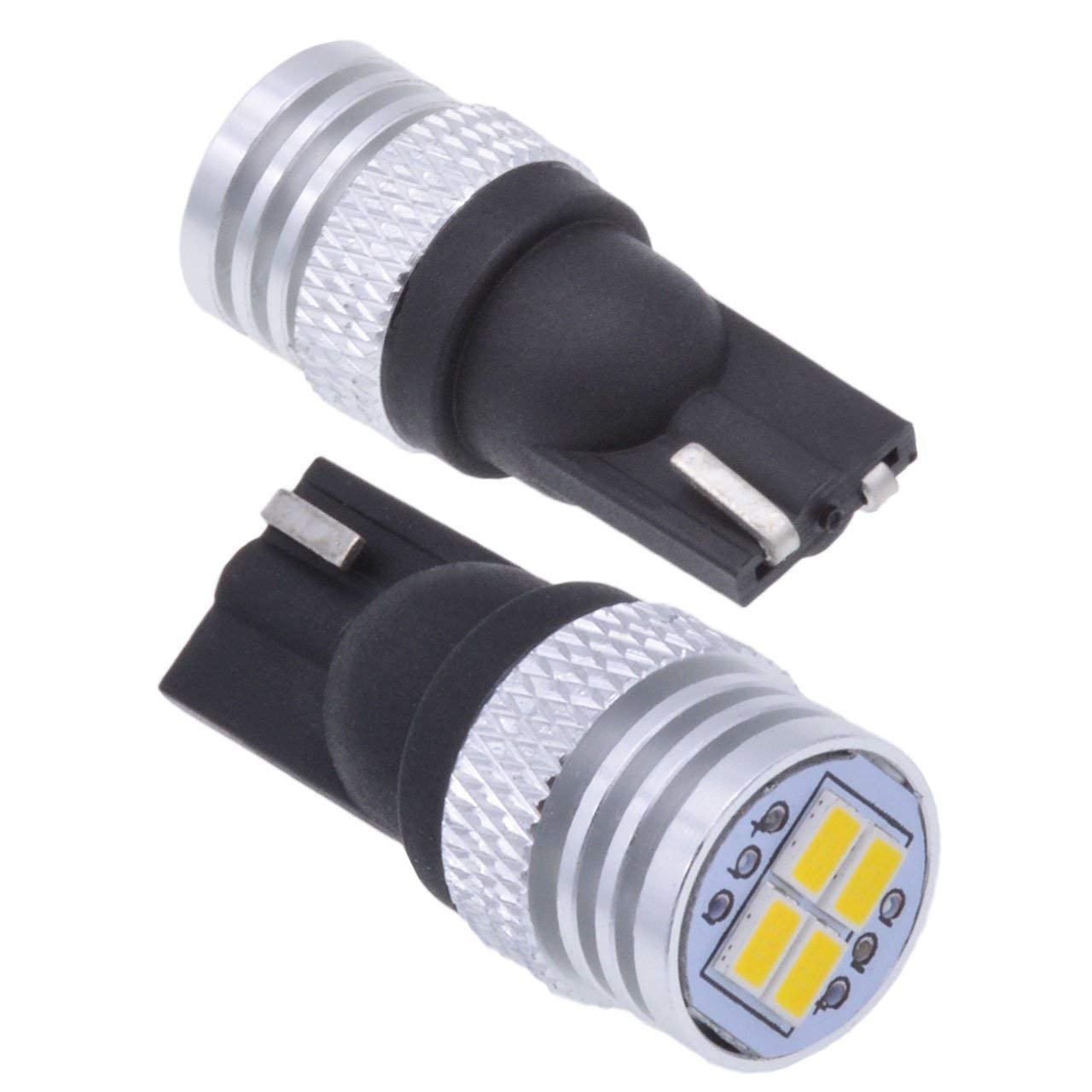 LED Bulbs (Brake, Interior and Signal) L-T10 T10 194 4 LED Canbus
