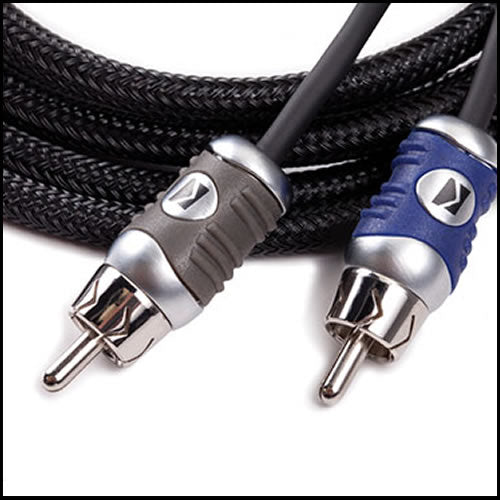KICKER 2 Meter 2-Channel Signal Cable