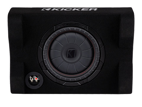 thumbnail image 2 of Kicker CompR 12" Subwoofer In Vented Enclosure - 500W RMS 2-Ohm Car Sub 2 of 11