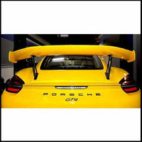 APR Porsche Cayman GT4 Wing Extension Kit