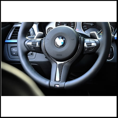 korruption billede hvorfor ikke Autotecknic BMW Carbon Fiber M-Sport Steering Wheel Trim – Audio Design