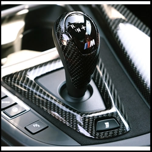 Autotecknic BMW F80 M3 / F82-F83 M4 Carbon Fiber Shift Console Trim