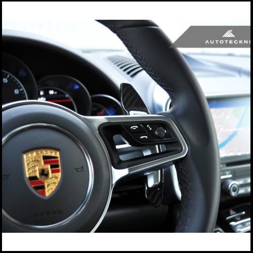 Autotecknic Porsche 718 & 991.2 Carbon Fiber Shift Paddles – Audio
