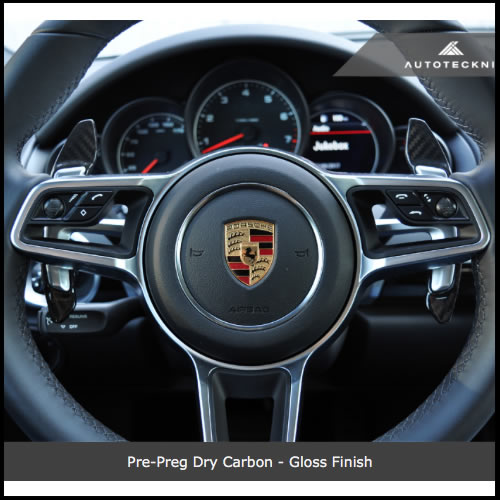Autotecknic Porsche 718 & 991.2 Carbon Fiber Shift Paddles – Audio