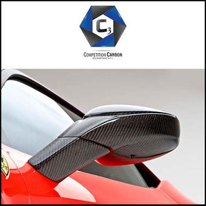 C3 Carbon Ferrari 458 Carbon Fiber Side Mirrors