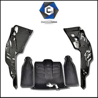 C3 Carbon Ferrari F12 Carbon Fiber Complete Engine Bay