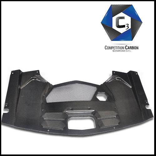 C3 Carbon Lamborghini Aventador LP700 Carbon Fiber Engine Bay Rear Cover