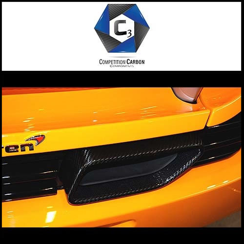 C3 Carbon McLaren MP4-12C/650S Carbon Fiber Exhaust End Cap