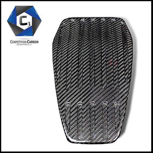 C3 Carbon McLaren MP4-12C/650S Carbon Fiber Throttle Body Cover (Grooved)
