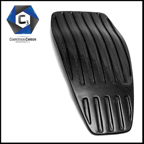 C3 Carbon McLaren MP4-12C/650S Carbon Fiber Throttle Body Cover (Grooved)