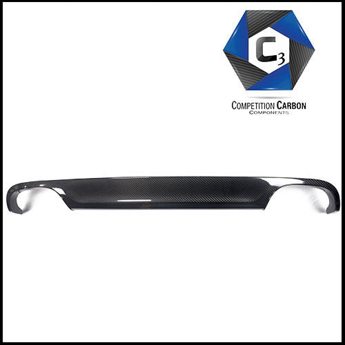 C3 Carbon Porsche 991 Carbon Fiber Rear Diffuser