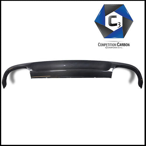 C3 Carbon Porsche 991 Carbon Fiber Rear Diffuser