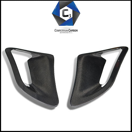 C3 Carbon Porsche 997 Turbo Carbon Fiber Side Intakes