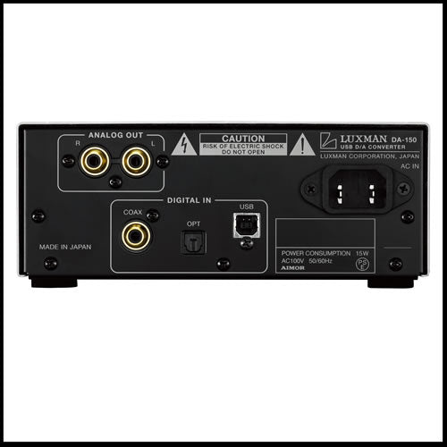 LUXMAN USB D/A CONVERTERS DA-150 – Audio Design