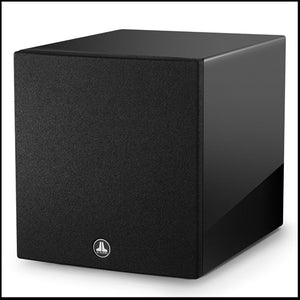 JL AUDIO Dominion™ d110-GLOSS: 10-inch (250 mm) Powered Subwoofer, Black Gloss Finish