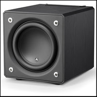 JL AUDIO E-Sub e110-ASH: 10-inch (250 mm) Powered Subwoofer, Black Ash Finish