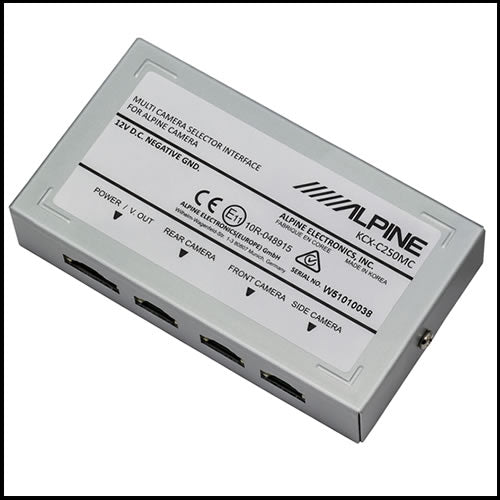 ALPINE KCX-C250MC Multi-Camera Touch screen Selector