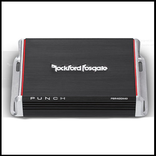 ROCKFORD FOSGATE Punch 400 Watt 4-Channel Amplifier – Audio Design