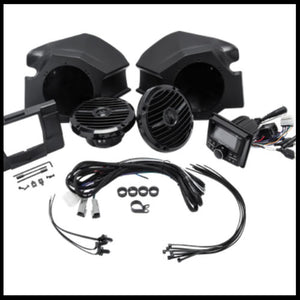 Stereo and front speaker kit for select Polaris® RZR® models  RZR-STAGE2