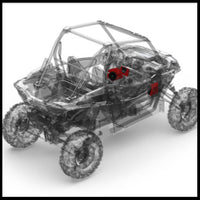 Stereo and front speaker kit for select Polaris® RZR® models  RZR-STAGE2