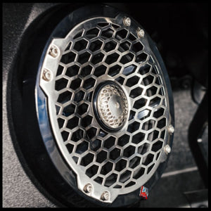 1,150 Watt stereo, front and rear speaker, and subwoofer kit for select Polaris® RZR® models  RZR-STAGE5