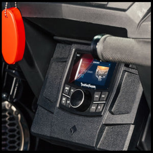 1,150 Watt stereo, front and rear speaker, and subwoofer kit for select Polaris® RZR® models  RZR-STAGE5