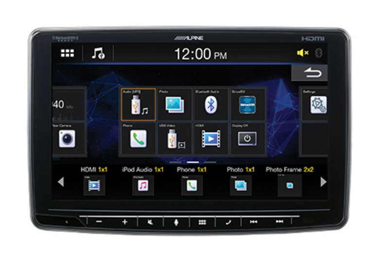 Alpine ILX-F409 Halo9 Multimedia Receiver with 9-inch Customizable Alpine ILX-F409 Halo9 Multimedia Receiver with 9-inch Customizable