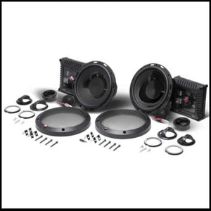 ROCKFORD FOSGATE Power 6.50" 2-Way Euro Fit Compatible Component System