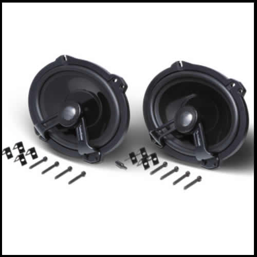 Rockford Fosgate P1675 Punch 6.75\" 3-Way Coaxial Full-Range Speakers...