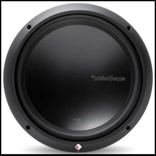 ROCKFORD FOSGATE Power 15" T1 2-Ohm DVC Subwoofer