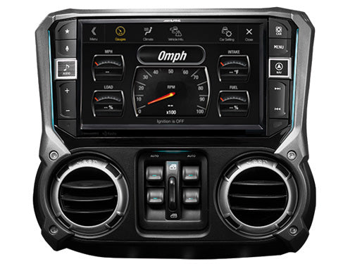 X409-WRA-JK 9-Inch Weather-Resistant Navigation System