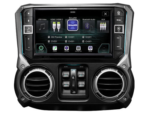 X409-WRA-JK 9-Inch Weather-Resistant Navigation System