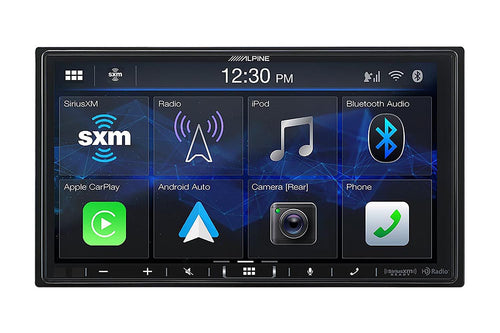 ALPINE ilx-407 7" SHALLOW-CHASSIS SMARTPHONE RECEIVER