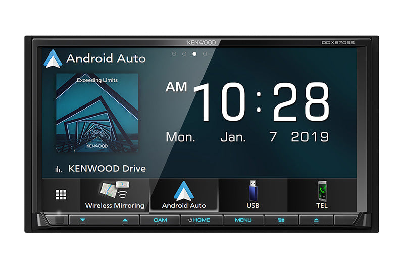 Kenwood DDX8706S DVD Receiver with Bluetooth