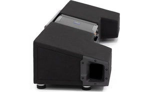 S-DB8V-TRK Dual 8” Alpine Halo S-Series Preloaded Truck Subwoofer Enclosure
