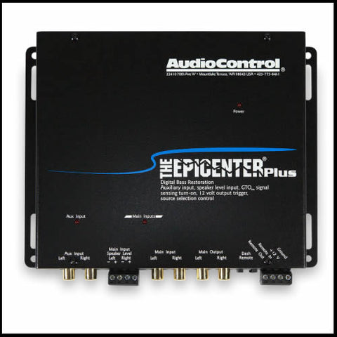 AUDIO CONTROL The Epicenter® plus – Audio Design